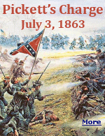 On July 3, 1863, fifteen thousand Confederates marched toward the center of the Union-held lines atop Cemetery Ridge on day three of the Battle of Gettysburg.